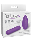 Fantasy For Her Rechargeable Bullet with Remote Control