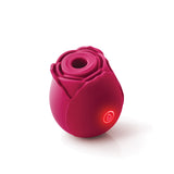 Inya The Rose Silicone Rechargeable Clitoral Stimulator - Red