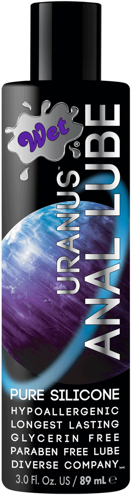 Wet Uranus Silicone Based Lubricant - 3 Fl. Oz Exotic Zone Shop Wet Uranus Silicone Based Lubricant - 3 Fl. Oz Exotic Zone Shop
