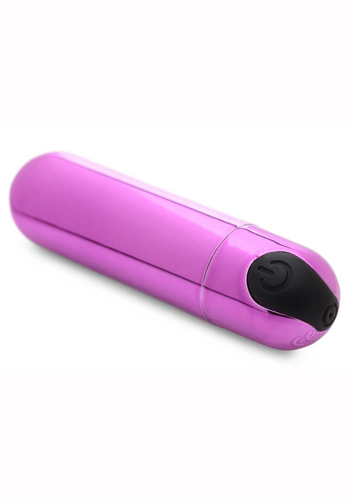 Bang! 10X Vibrating Metallic Rechargeable Bullet Vibrator - Purple Exotic Zone Shop Bang! 10X Vibrating Metallic Rechargeable Bullet Vibrator - Purple Exotic Zone Shop