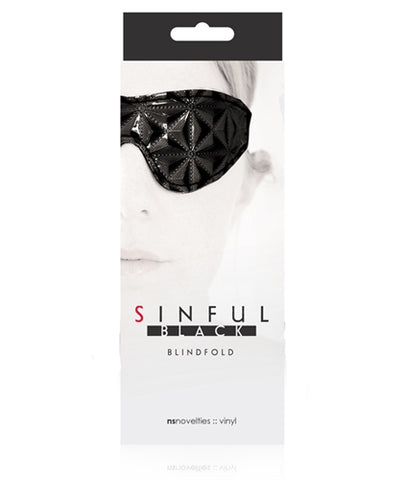 Sinful - Blindfold - Black
