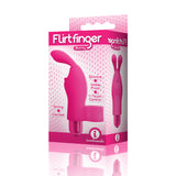 The 9's Flirt Bunny Finger Vibrator - Pink