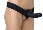 Size Matters Deluxe Vibro Erection Assist Hollow Silicone Strap-On