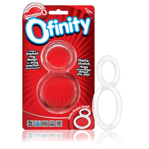 Ofinity Double Ring - Clear