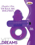 Purrfect Tickle Me Dolphin - Purple